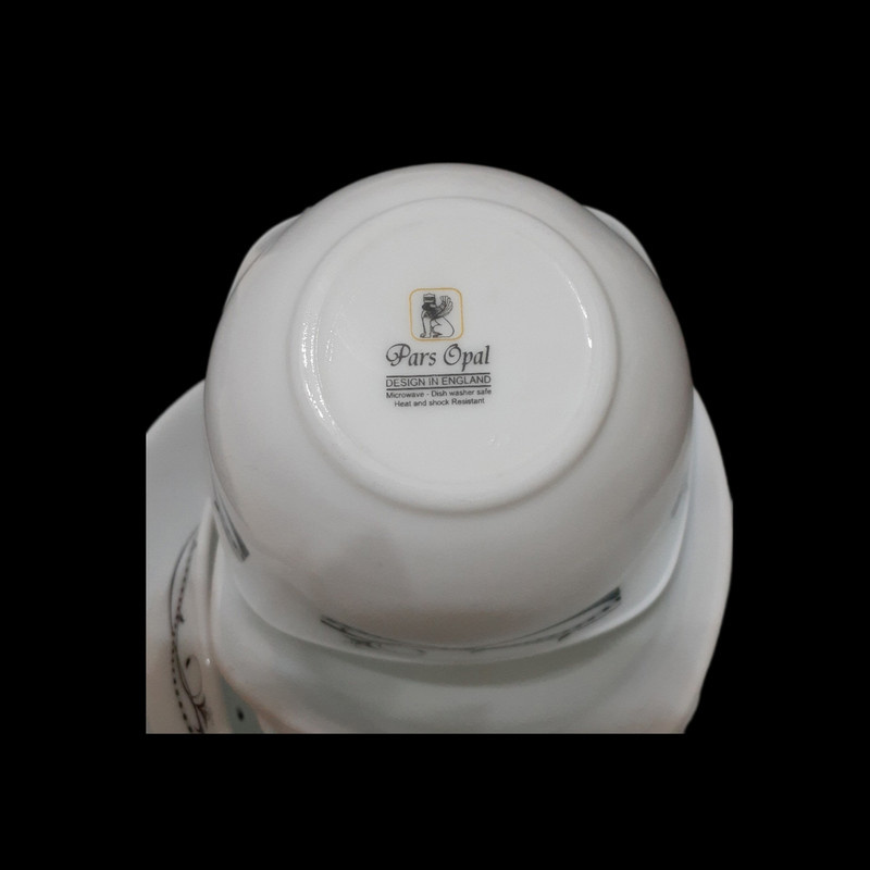 کاسه سالاد اوپال مدل وورتکس 04 به همراه پیاله ماست مجموعه 13 عددی