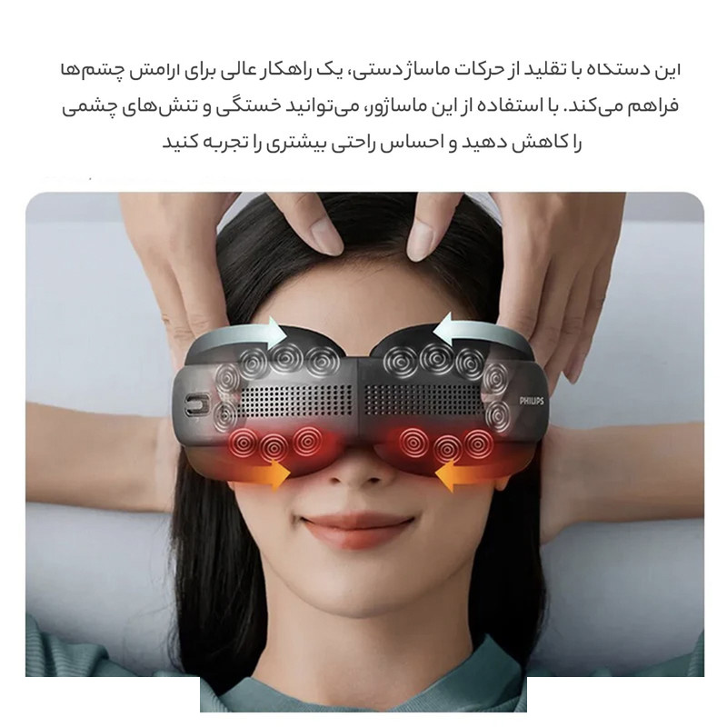ماساژور چشم فیلیپس مدل PPM2522