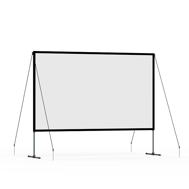 پرده نمایش ایستاده ونبوه مدل folding projector screen پرده نمایش ایستاده ونبوه مدل folding projector screen