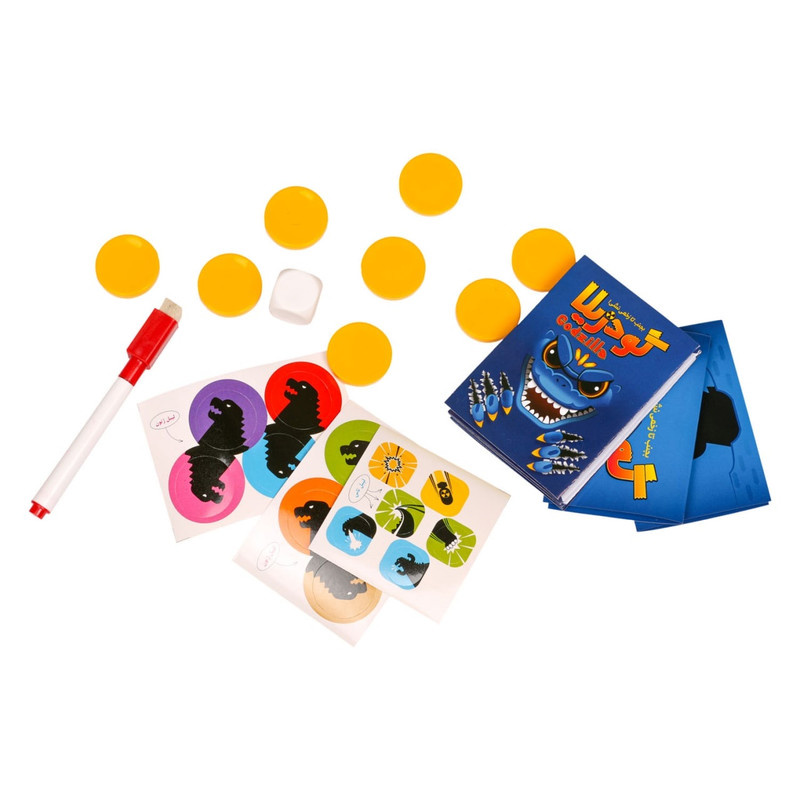 بازی فکری زینگو مدل گودزیلا بازی فکری زینگو مدل گودزیلا