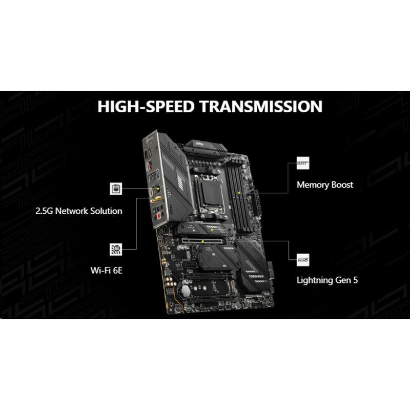 مادربرد ام اس آی مدل MAG X670E TOMAHAWK WIFI مادربرد ام اس آی مدل MAG X670E TOMAHAWK WIFI