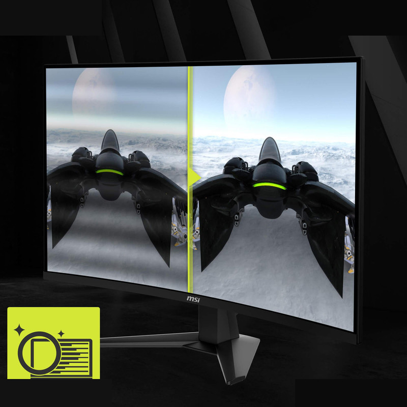 مانیتور خمیده گیمینگ 32 اینچ ام اس آی مدل MAG 32C6X