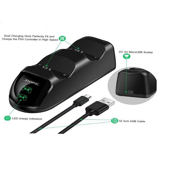 پایه شارژر دسته بازی دابی مدل TP.889 NEW پایه شارژر دسته بازی دابی مدل TP.889 NEW