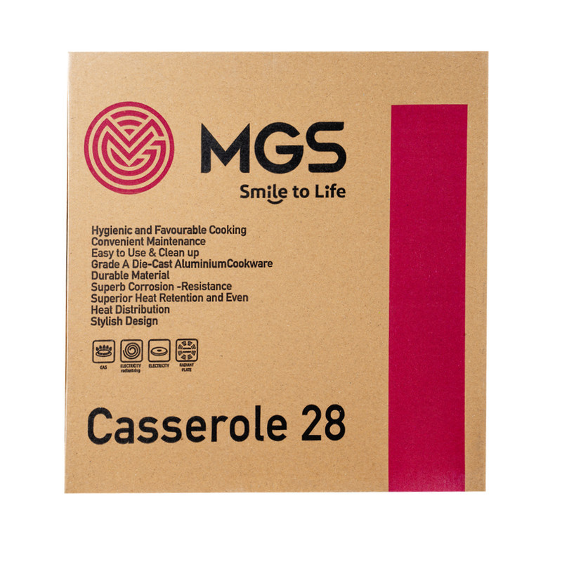 قابلمه گرانیت ام جی اس مدل D سایز 28 قابلمه گرانیت ام جی اس مدل D سایز 28