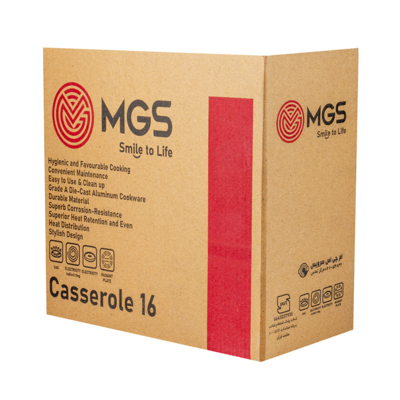 قابلمه ام جی اس مدل ایتالیاB سایز 16 قابلمه ام جی اس مدل ایتالیاB سایز 16