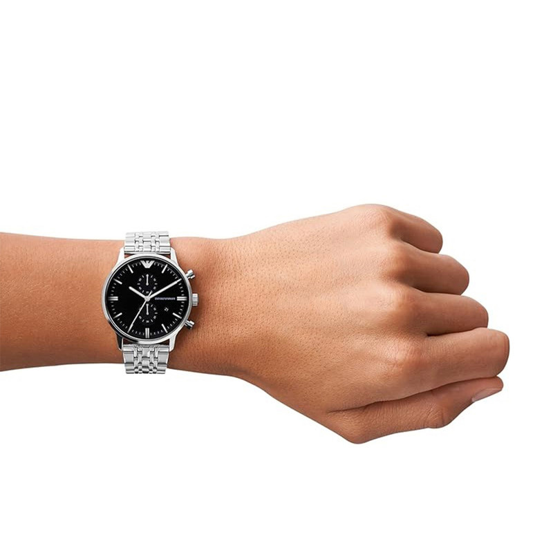 ساعت مچی عقربهای کوارتز مردانه امپریو آرمانی مدل AR0389