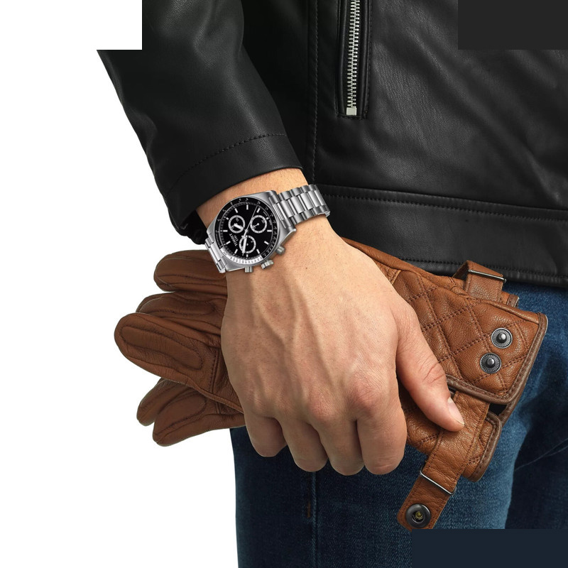 ساعت مچی عقربهای مردانه کوارتز کرنوگراف تیسوت مدل T149.417.11.051.00