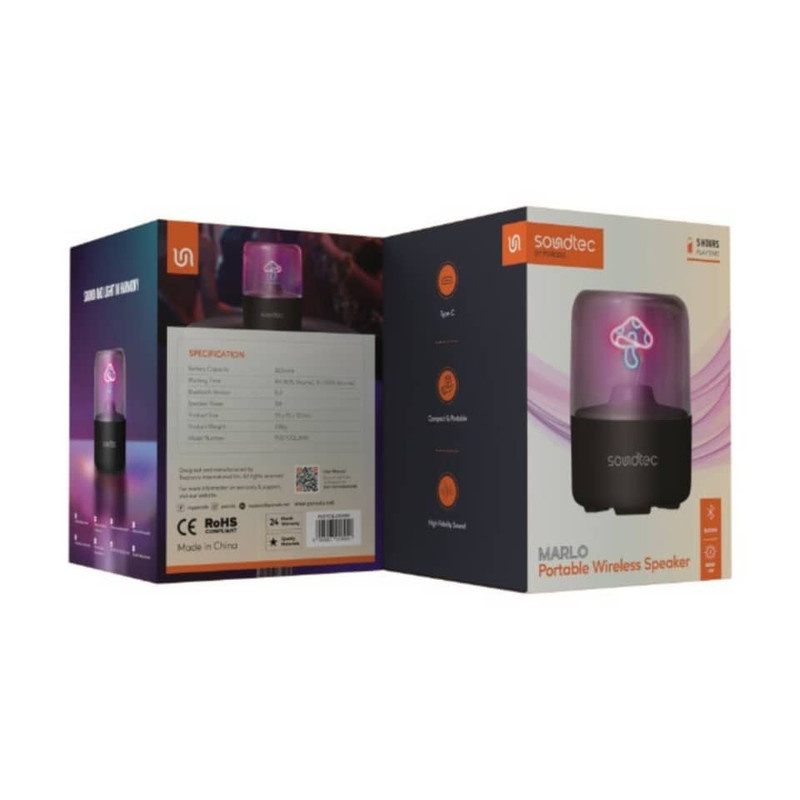 اسپیکر بلوتوثی قابل حمل پرودو مدل Marlo اسپیکر بلوتوثی قابل حمل پرودو مدل Marlo