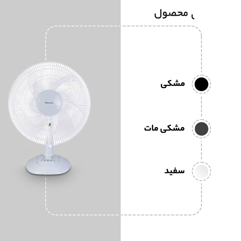 پنکه رومیزی نانیوا مدل 450-NFT پنکه رومیزی نانیوا مدل 450-NFT