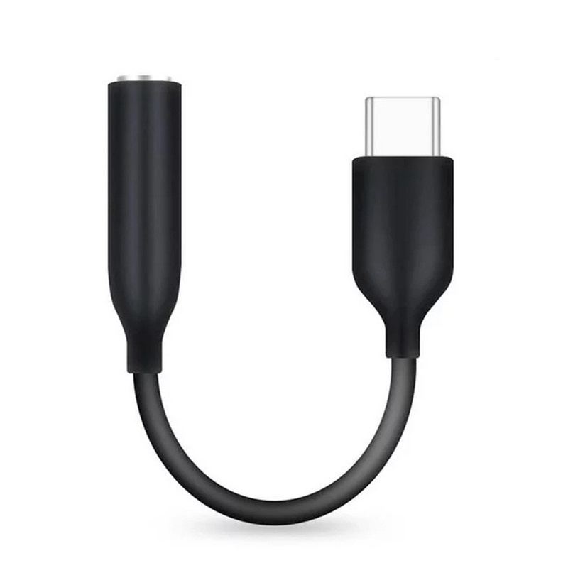 کابل تبدیل USB-C به جک 3.5 میلیمتری مدل T15991 طول 0.19 متر کابل تبدیل USB-C به جک 3.5 میلیمتری مدل T15991 طول 0.19 متر