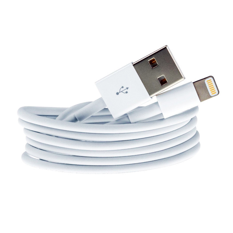 کابل تبدیل USB به لایتنینگ مدل A طول 1 متر کابل تبدیل USB به لایتنینگ مدل A طول 1 متر