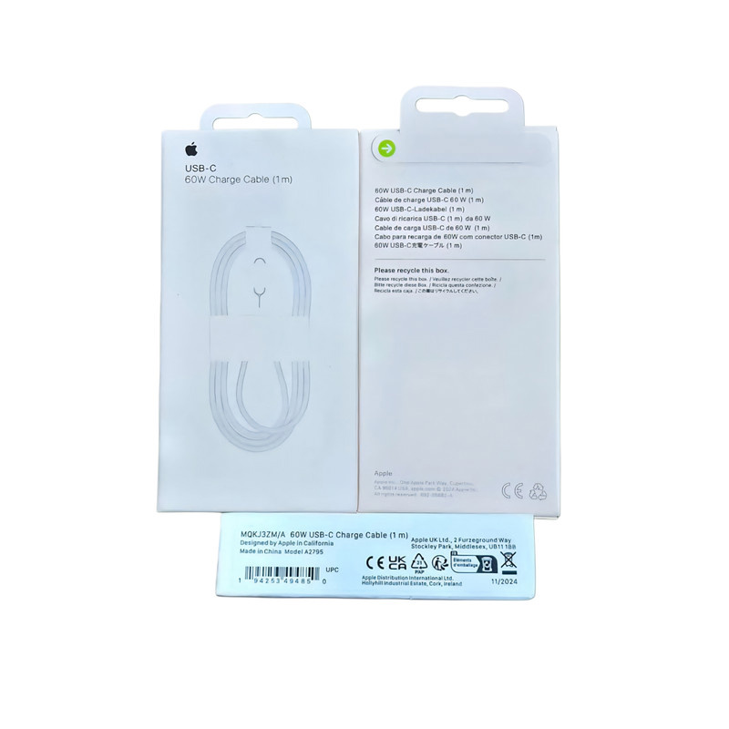 کابل تبدیل USB_C مدل A2795 طول 1 متر کابل تبدیل USB_C مدل A2795 طول 1 متر