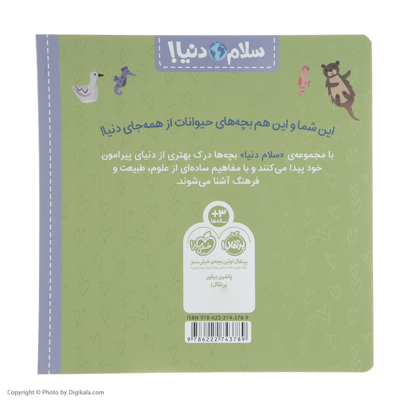 کتاب بچه های حیوانات اثر جیل مک دونالد انتشارات پرتقال