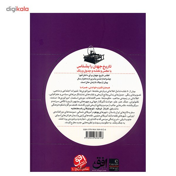 کتاب اطلس تاریخ جهان برای دانش آموز اثر سیمون آدامز کتاب اطلس تاریخ جهان برای دانش آموز اثر سیمون آدامز