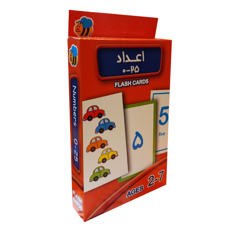 فلش کارت اعداد 0-25 اثر سوسن ژالی نشر عسل نشر فلش کارت اعداد 0-25 اثر سوسن ژالی نشر عسل نشر