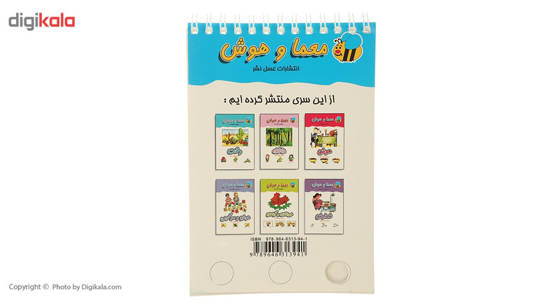 کتاب معما و هوش پیدا کن اثر سیما درعلی کتاب معما و هوش پیدا کن اثر سیما درعلی