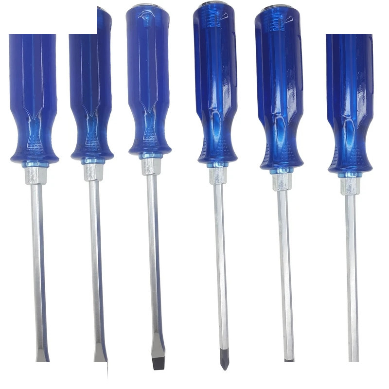 پیچ گوشتی ضربه خور مدل نوا AJ-6PCS بسته 6 عددی پیچ گوشتی ضربه خور مدل نوا AJ-6PCS بسته 6 عددی