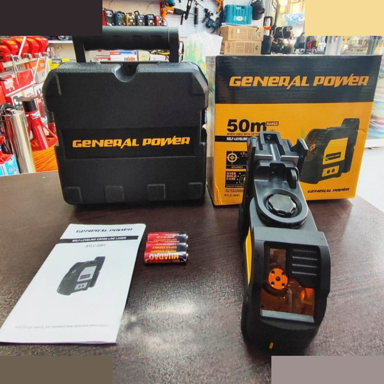 تراز لیزری جنرال پاور مدل نور سبز کد AJ-STLC-2001 تراز لیزری جنرال پاور مدل نور سبز کد AJ-STLC-2001