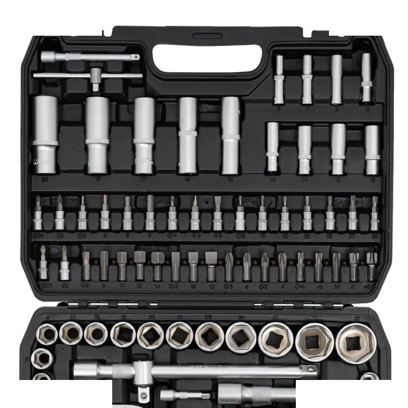 آچار بکس ماکوته مدل AJ-MKSS108 مجموعه 108 عددی آچار بکس ماکوته مدل AJ-MKSS108 مجموعه 108 عددی