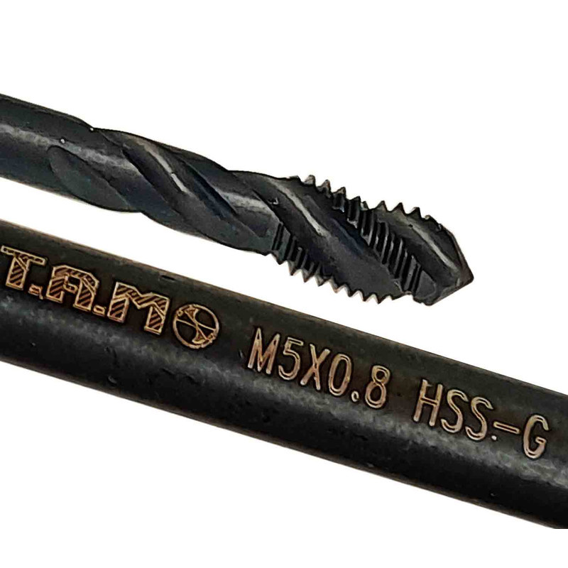 مته قلاویز ماشینی مارپیچ تام مدل moon - 007 سایز 5 میلی متر مته قلاویز ماشینی مارپیچ تام مدل moon - 007 سایز 5 میلی متر