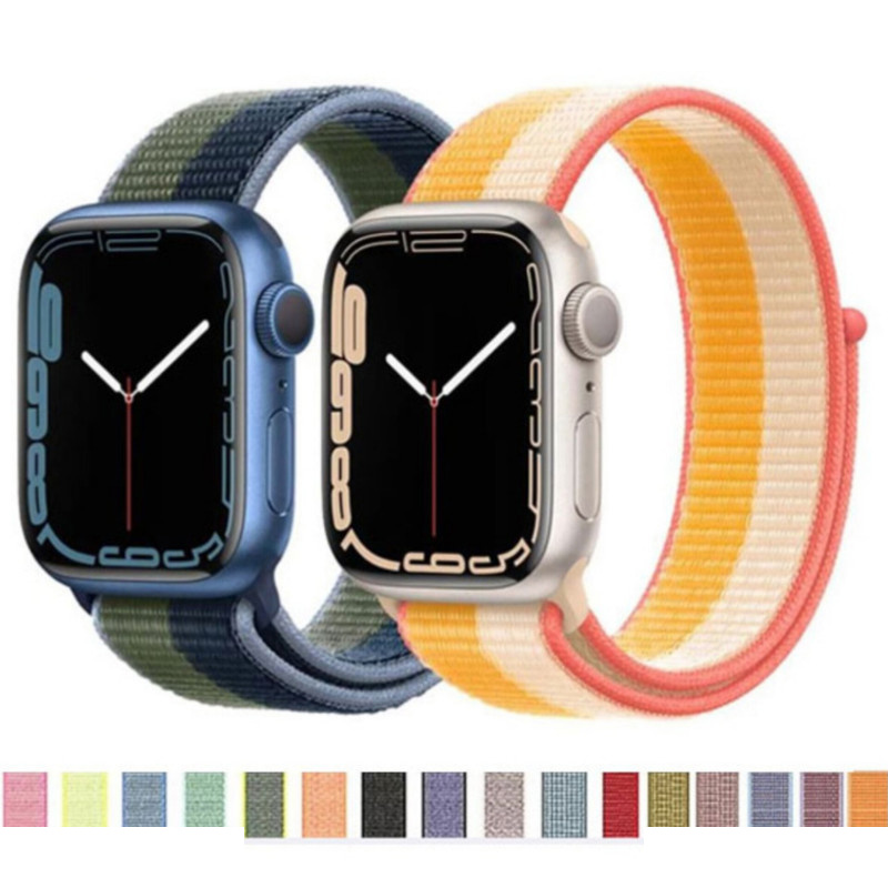 بند زیفرند مدل Naylon Loop مناسب برای اپل واچ سری 8 سایز 41 mm بند زیفرند مدل Naylon Loop مناسب برای اپل واچ سری 8 سایز 41 mm