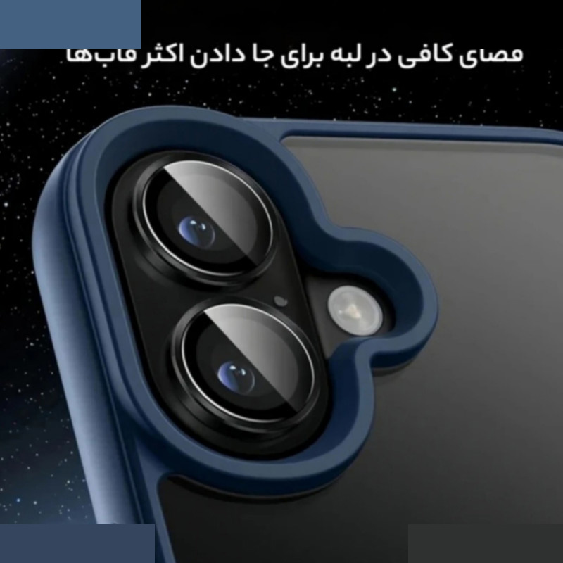 محافظ لنز دوربین شیشه ای زیفرند مدل Crystal Shield مناسب برای گوشی موبایل اپل iPhone 17 محافظ لنز دوربین شیشه ای زیفرند مدل Crystal Shield مناسب برای گوشی موبایل اپل iPhone 17