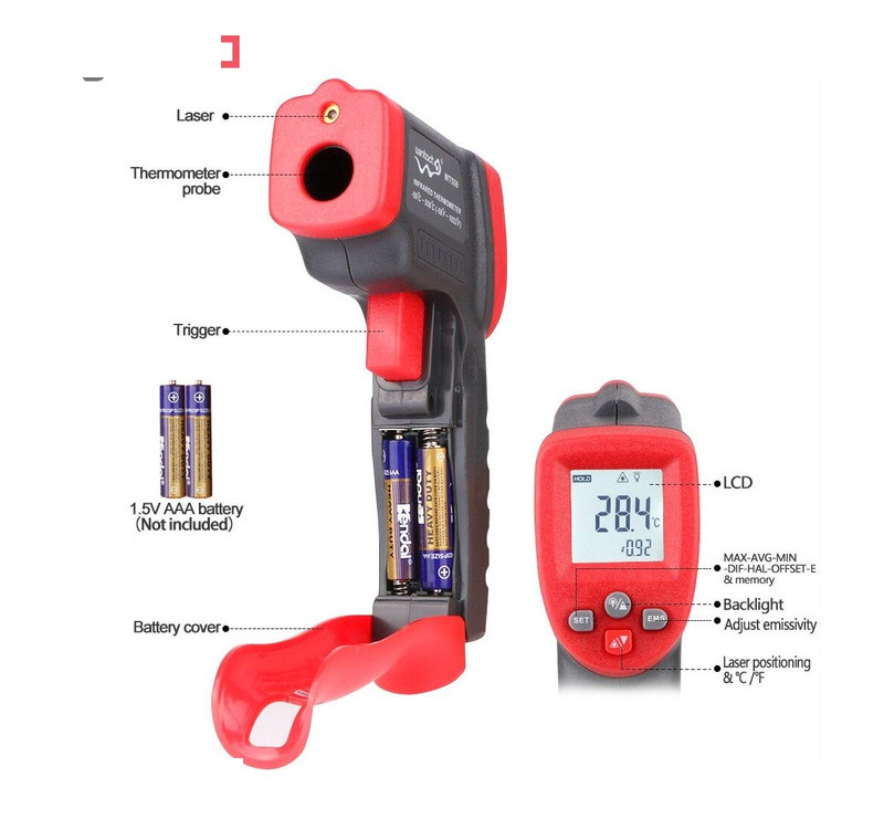 حرارت سنج وینتکت مدل WT550