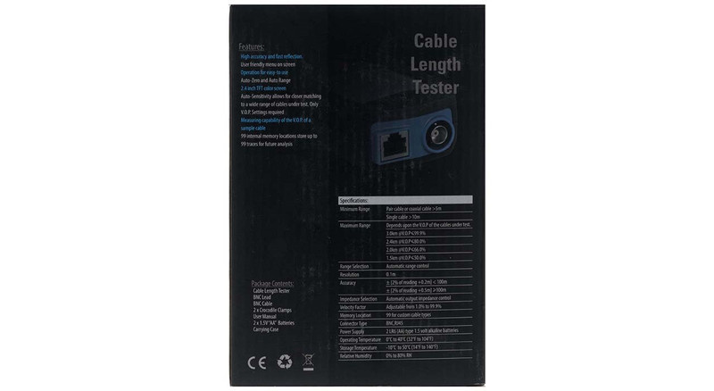 دستگاه سنجش طول کابل سی ای ام مدل CLT-1000