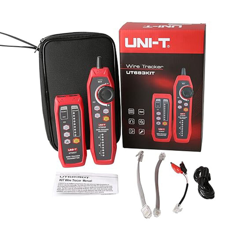 تستر کابل شبکه یونیتی مدل UT683KIT تستر کابل شبکه یونیتی مدل UT683KIT