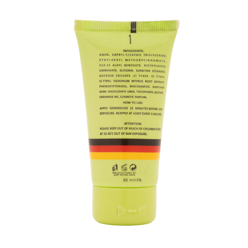 کرم ضد آفتاب رنگی صورت دیفکتو SPF 50 مدل D.01 حجم 50 میلیلیتر کرم ضد آفتاب رنگی صورت دیفکتو SPF 50 مدل D.01 حجم 50 میلیلیتر
