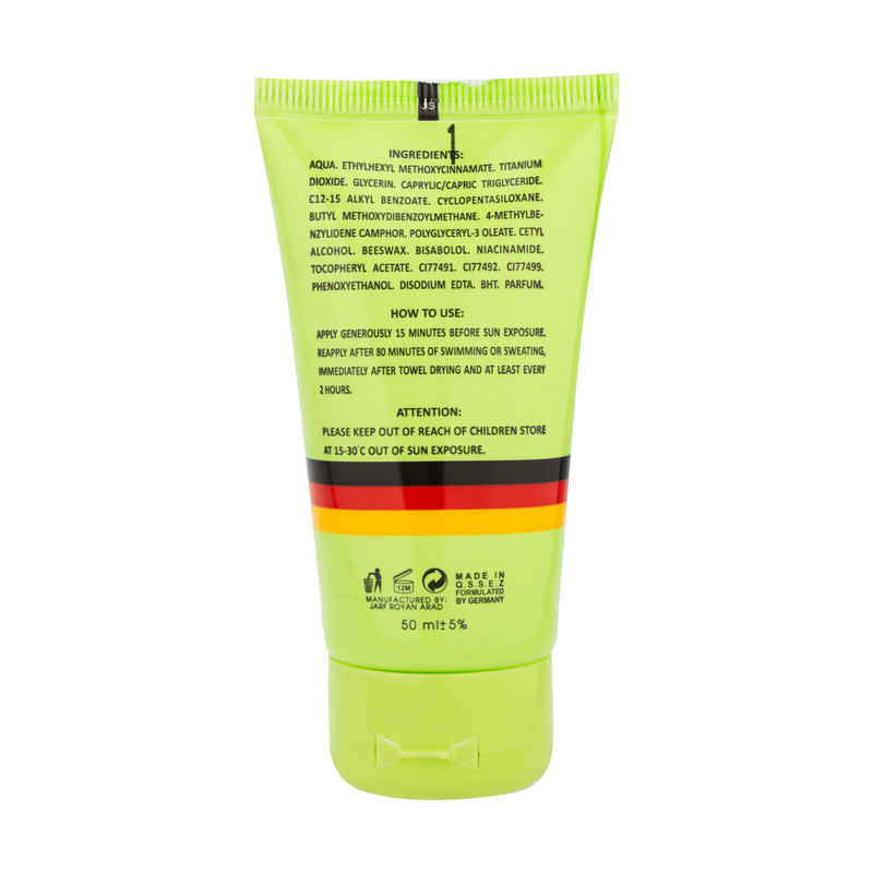 کرم ضد آفتاب رنگی صورت دیفکتو SPF 50 مدل 01 حجم 50 میلیلیتر کرم ضد آفتاب رنگی صورت دیفکتو SPF 50 مدل 01 حجم 50 میلیلیتر