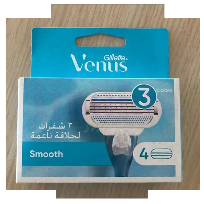 تیغ یدک ژیلت مدل ونوس بسته 4 عددی تیغ یدک ژیلت مدل ونوس بسته 4 عددی