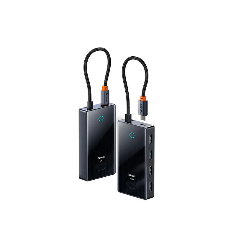 هاب 4 پورت USB3.0 باسئوس مدل BS-OH079 هاب 4 پورت USB3.0 باسئوس مدل BS-OH079