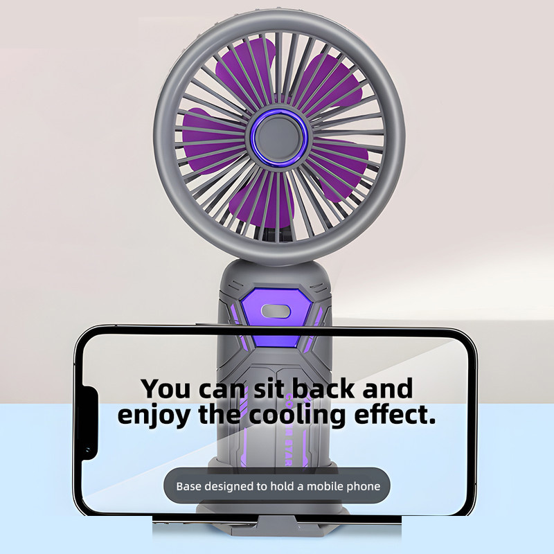 پنکه دستی هیوندای مدل PF-006 با ظرفیت 1200 میلی آمپر ساعت