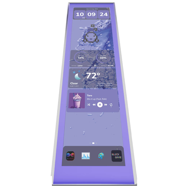 کیس کامپیوتر گیمینگ هایت مدل Y70 Touch Infinite Taro Milk