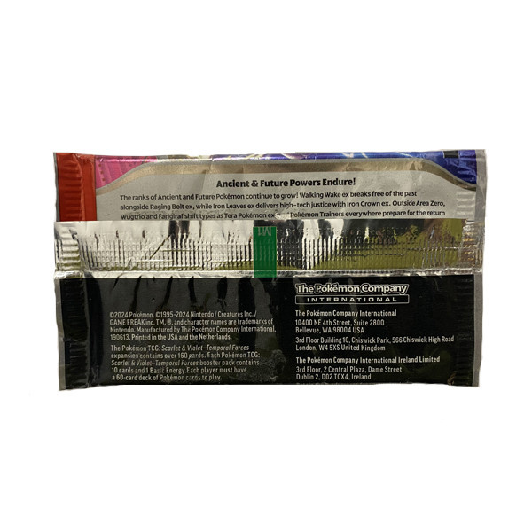 بازی فکری شرکت پوکمن اینترنشنال مدل Scarlet & Violet بسته 10 عددی بازی فکری شرکت پوکمن اینترنشنال مدل Scarlet & Violet بسته 10 عددی