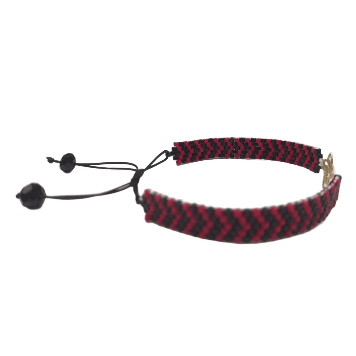 دستبند طلا 18 عیار زنانه دستساز نقش ستاره کد 139 پلاک