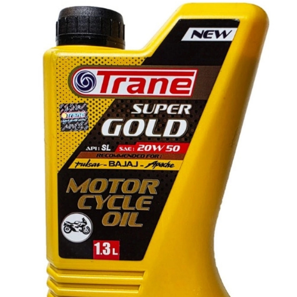روغن موتور سیکلت ترین مدل Super Gold 20W50-SL حجم 1.3 لیتر روغن موتور سیکلت ترین مدل Super Gold 20W50-SL حجم 1.3 لیتر