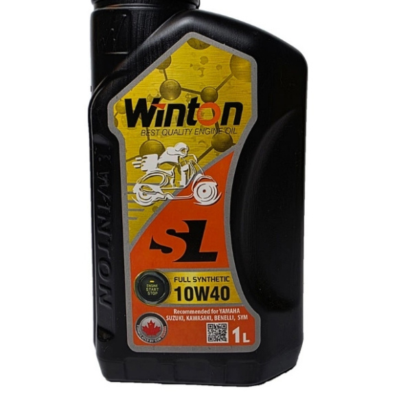روغن موتور سیکلت وینتون مدل 10w40-sl حجم یک لیتر روغن موتور سیکلت وینتون مدل 10w40-sl حجم یک لیتر