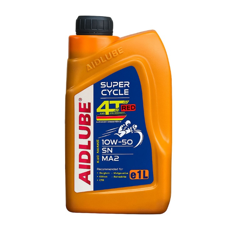 روغن موتور سیکلت ایدلوب مدل 10W50-SN-MA2 حجم 1 لیتر