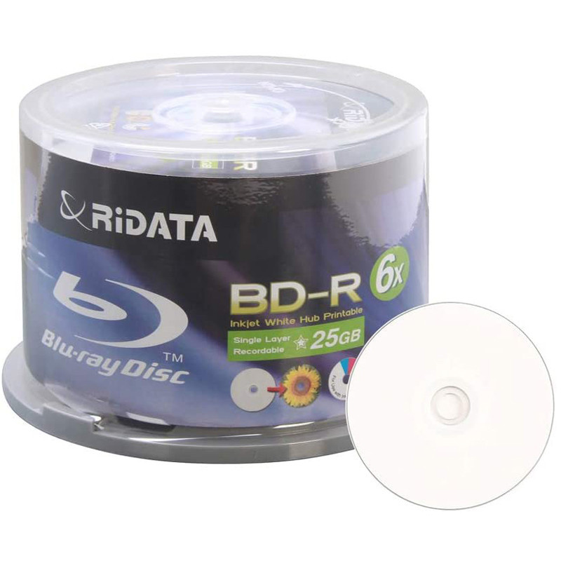 بلو ری خام ری دیتا مدل A1 با ظرفیت 25 گیگابایت بسته 50 عددی بلو ری خام ری دیتا مدل A1 با ظرفیت 25 گیگابایت بسته 50 عددی