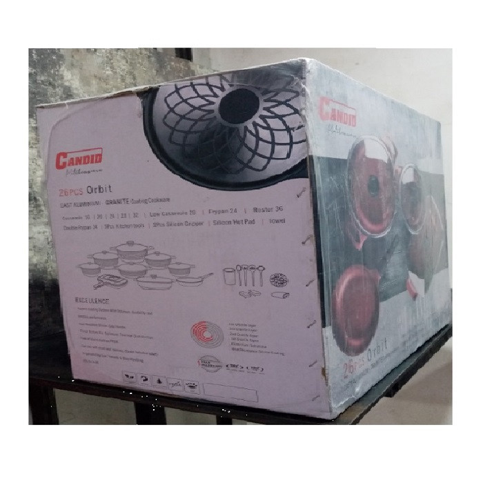 سرویس پخت و پز گرانیتی 26 پارچه کاندید مدل اوربیت سرویس پخت و پز گرانیتی 26 پارچه کاندید مدل اوربیت