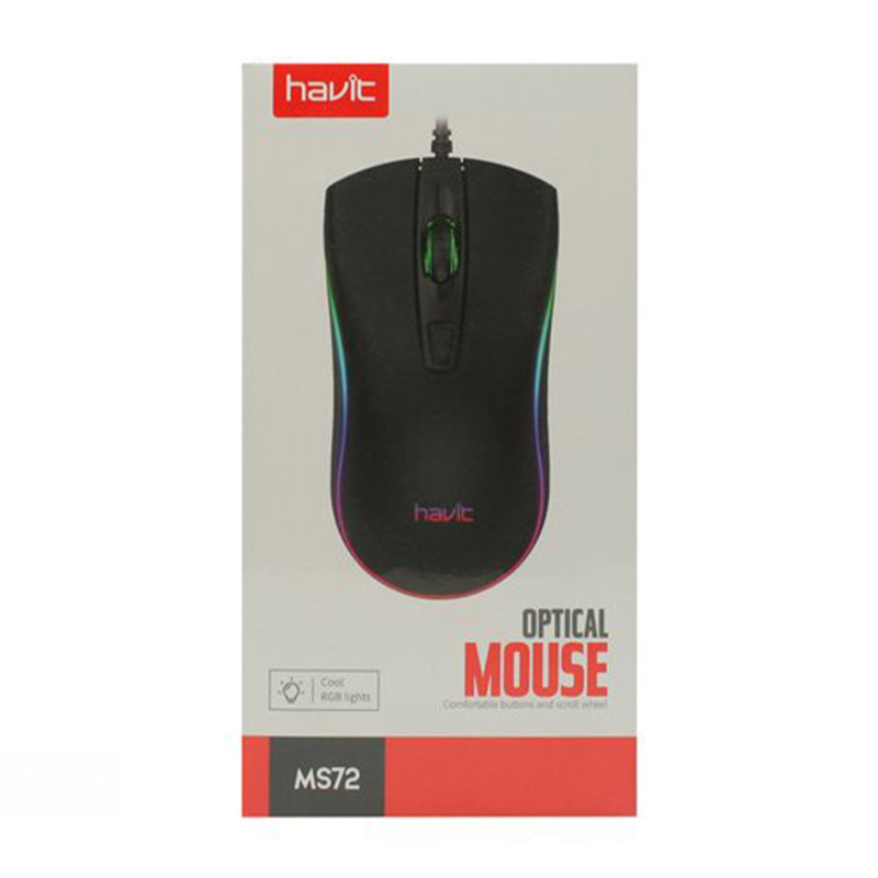 ماوس مخصوص بازی هویت مدل HV-MS72 ماوس مخصوص بازی هویت مدل HV-MS72