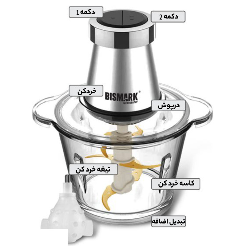 خردکن بیسمارک مدل BM4425 خردکن بیسمارک مدل BM4425