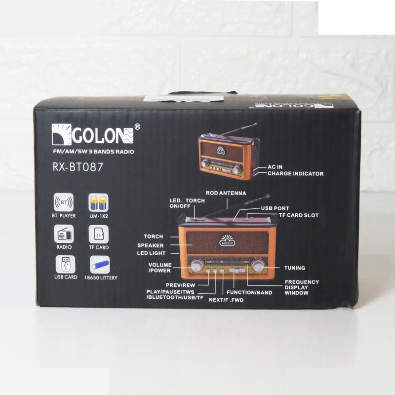رادیو گولون مدل RX-BT087