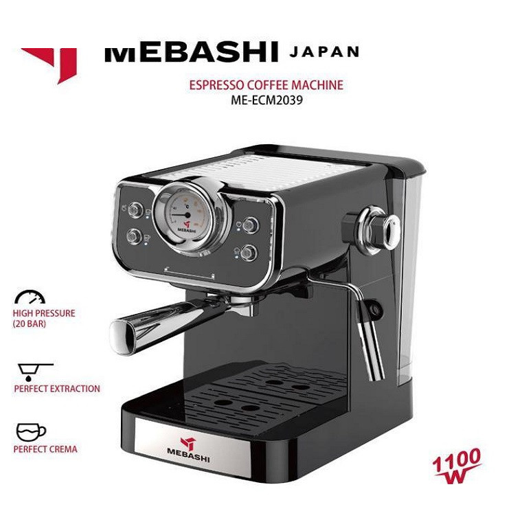اسپرسو ساز 1.5 لیتری مباشی مدل ME-ECM 2039 اسپرسو ساز 1.5 لیتری مباشی مدل ME-ECM 2039