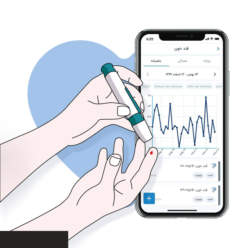 دستگاه تست قند خون اینفوپیا مدل Easy Gluco Pro به همراه کارت اشتراک پزشک سیناکر 3 ماهه و 2 بسته نوار 50 عددی