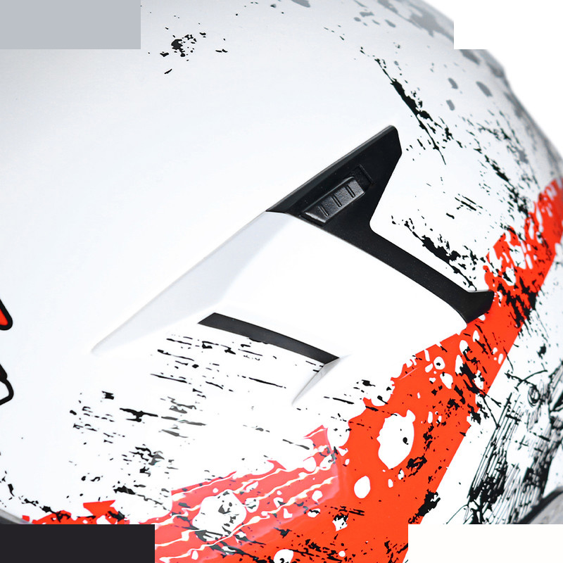 کلاه کاسکت بدون فک راپیدو مدل 878 brq bon wht