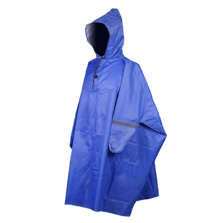 پانچو موتورسواری طرح نورث فیس کد 210 رنگ آبی