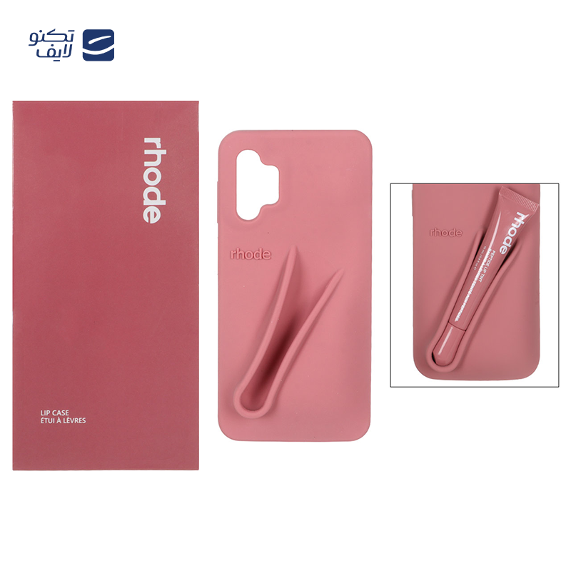 gallery-کاور گوشی سیلیکونی پاک کنی سامسونگ Galaxy A13 5G مدل Lip Case rhode به همراه لیپ گلاس رود copy.png